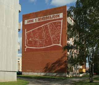 koordinaadid Annelinna otsaseinte maalingud / TARTU PÄRAST 1940.