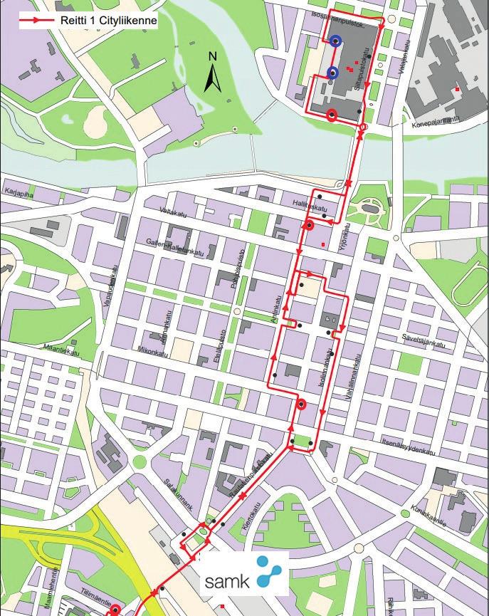 Suurin osa hotelleista sijaitsee kaupungin ytimessä, kuten myös tapahtumapaikkana oleva SAMKin Porin kampus.