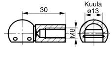 Terästä A18-B18 A23-B23 A69-B69 HITSATTAVA