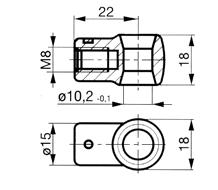 Kuulatappi 06700047 Terästä A101-B101 A128-B128 A201-B201 A26-B26 KUULAPESÄ KUULANIVEL