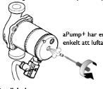 Kiertovesipumput Kiertovesipumppu Perfecta apump+ Perfecta apump+ on tarkoitettu lämpöjärjestelmiin, joissa virtaukset ovat aina 3,5m³/h asti.