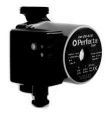 Kiertovesipumput Kiertovesipumppu Perfecta ore Perfecta ore on tarkoitettu lämmitys- järjestelmiin, joissa virtaukset ovat aina 3,5 m³/h asti.