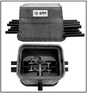 Kokoojakaivot ja jakokaapit Deben kokoojakaivo RF mini on tarkoitettu kiinteistöihin kooltaan noin 1000 m². Vaikka kokoojakaivo RF mini on pieni kooltaan, on siinä suuret ominaisuudet.