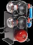 4 barin katkaisupaineella saatavana tehdastoimituksena Aqua Jet Duo vesiautomaatti Suuritehoinen painevesiautomaatti kahdella Aqua Jet WPS pumpulla, joiden tuotto on jopa 40 l/min.