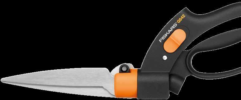 Ruohosakset PowerLever ruoho- ja pensassakset GS53 Korkeus: - Pituus: 899 mm Width: 201 mm Paino: 1380 g Myyntierä: 4 Ed. tuotenro.