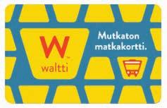 Waltti lippu- ja makjärjestelmä Joenun liikennealueel (Pohjois-arja) Joenun seudun joukkoliikenteessä (Jojo) on käytössä Jojo Waltti-kortti.