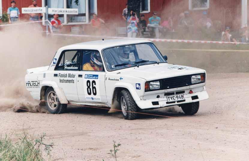 JRALLIMUISTO A Seppo Hannukainen Sepon ajajaura alkoi vuonna 1971 Pepsi-rallista, autona oli Isuzu Bellet EKC-17.