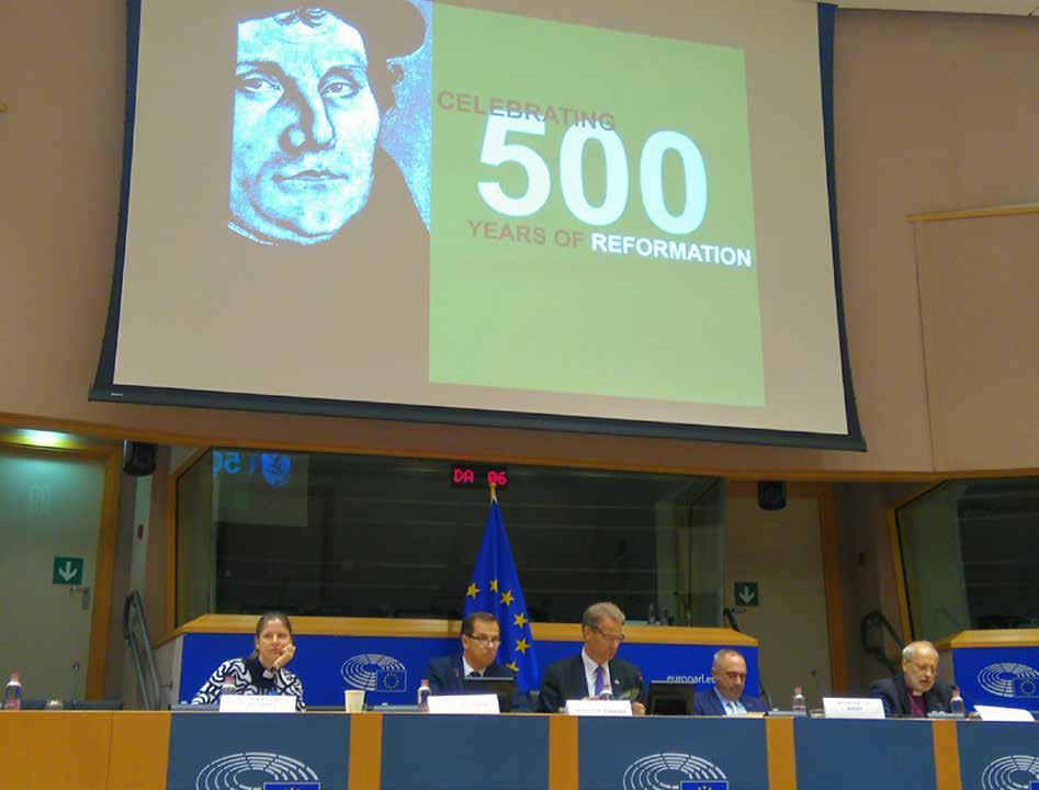 7.2 Kansliapäällikön toimisto (KPT) Euroopan parlamentissa järjestetetty reformaation juhlavuoteen liittyvä