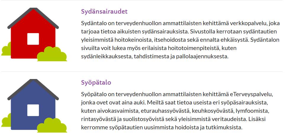 Sieltä löydät sisätautienkin hoitotyöhön