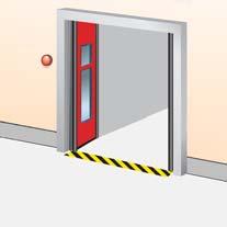 Tutka 2.4.4.4 Turvatoiminnot Tuntoreuna Oven yläpuolella oleva infrapunaanturi havaitsee kohteen (henkilön, ajoneuvon), joka on määritetyllä etäisyydellä ovesta, ja avaa oven automaattisesti.