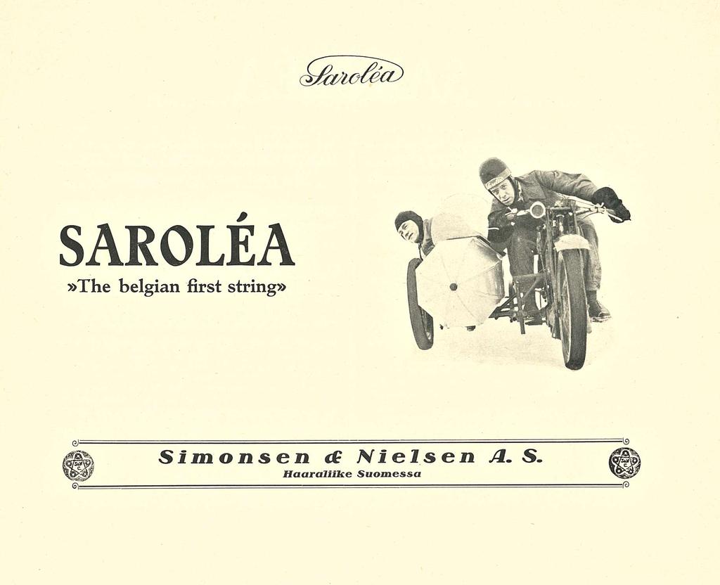 SAROLÉA the belgian first string.