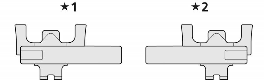HUOLTO Heijastinten kiinnitys 2. Asenna heijastimen kieleke polkimeen kohtaan A. SM-PD60 (PD-MT50) 1 Vasemmalle 2 Oikealle 1 A Vasemman ja oikean puolen heijastimet ovat erilaiset. (A) Kieleke 3.