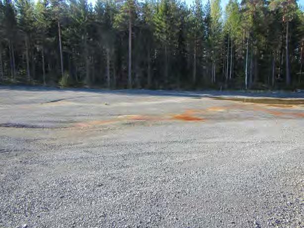 Salo, Varsinais-Suomi. Pallosymboleilla on merkitty Suvisillan kivilouhoksen ympäristön pintavesien ph-arvot (mitattu 11.5.