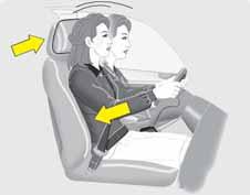 Autosi turvavarusteet OED030073 Poistaminen Poistaaksesi pääntuen, nosta sitä niin ylös kuin mahdollista ja paina sitten vapautusnäppäintä (1) samalla nostaen ylöspäin (2).