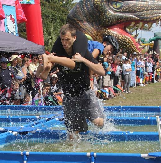 Wife Carrying Contest According to the legend, in the 1800 s, amidst the dense green forests and clear blue lakes in Finland, a number of men hid in the early evening shadows outside a small village,