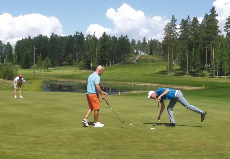 Naisten lyöntipelit golf talmassa > Seniorinaisten lyöntipelien Suomen mestaruusareenaksi oli tänä vuonna valikoitunut Talman Master-kenttä.