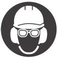 Safety symbols Read the entire instruction manual. Do not expose the electric power tool to rain.