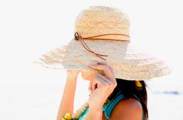Kui UVkiirguse prognoosi kasutada ei ole, on üldreegel end päikese eest kaitsta alati, kui teie vari on teist lühem. Riietus on üks peamisi vahendeid naha põletuste eest kaitsmiseks.