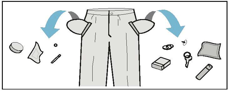 Pesuesemed Pesu ettevalmistamine Ettevaatust! Oht seadet / pesuesemeid kahjustada Võõrkehad (näiteks mündid, kirjaklambrid, nõelad, naelad) võivad pesuesemeid või pesumasina osi kahjustada.