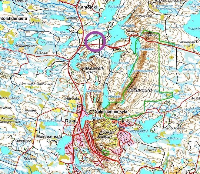 OSALLISTUMIS- JA ARVIOINTISUUNNITELMA SUUNNITELMAN NIMI JA SUUNNITTELUALUE HAKOJÄRVEN RANTA-ASEMAKAAVAN OSITTAINEN MUUTOS JA LAAJENNUS KUUSAMON KAUPUNKI ma. HAAPALEHTO 305-416-31-76, om.