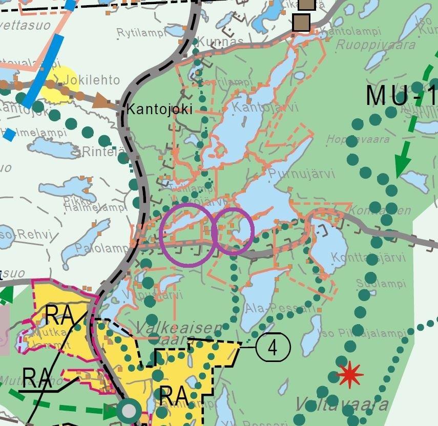 Maakuntakaava ei ole voimassa oikeusvaikutteisen yleiskaavan alueelle. Pohjois-Pohjanmaan maakuntakaava on hyväksytty maakuntavaltuustossa 11.6.2003, vahvistettu Ympäristöministeriössä 17.2.2005 ja tullut lainvoimaiseksi KHO:n päätöksellä 25.