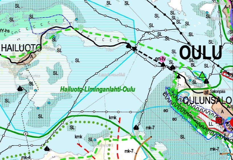 Oulunsalo-Hailuoto pengertien ja tuulivoimalapuistohankkeen suunnittelualueen pesimälinnustoselvitys 2009.