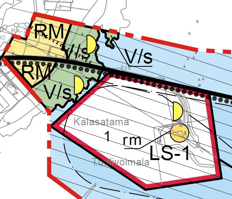 luontodirektiivin liitteen IV (b) lajeja. Alueen käyttö vaatii tarkempaa suunnittelua, jonka pohjalta alueen käytön vaikutukset uhanalaisiin lajeihin tulee arvioida.