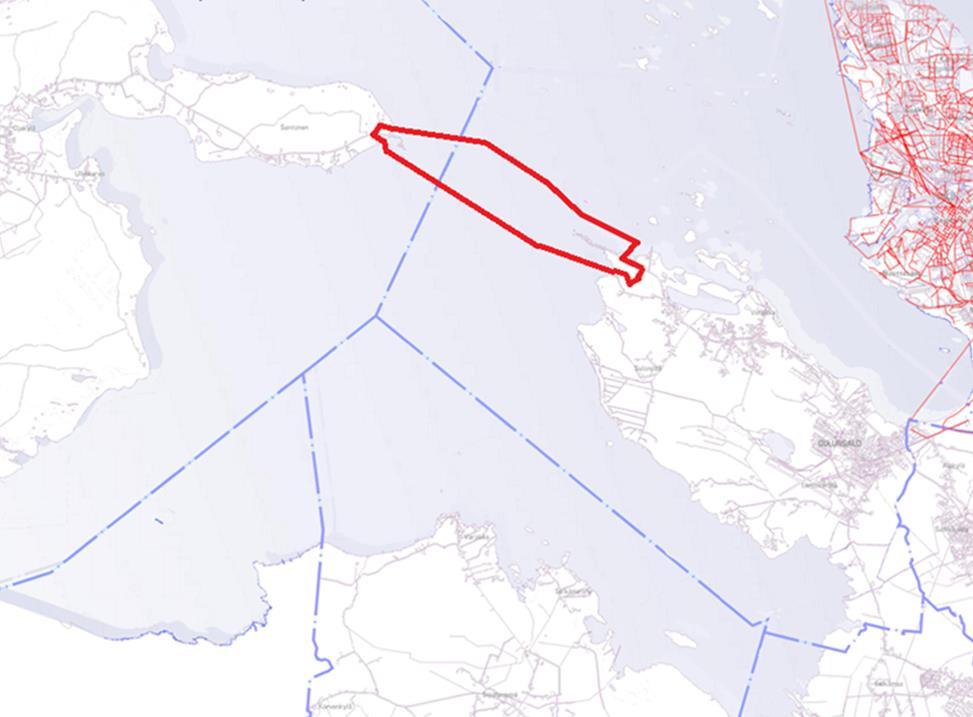 Osayleiskaavan alue Osayleiskaavan ehdotusvaiheen sijainti Osayleiskaava-alueen pinta-ala on 1756 hehtaaria. Pääosan merialueesta omistaa Suomen valtio ja sitä hallinnoi Metsähallitus Laatumaa.