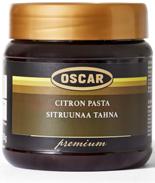 OSCAR Premium tahnat Tuotenro 296559 Sitruunatahna 450 g purkki 5 7 0 9 3 4 7 1 8 0 4 8 6 Tuotenro 296571 Fermentoitua Valkosipulia 450 g purkki Tuotenro 296560 Valkoviini Reduktio 450 g purkki 5 7 0