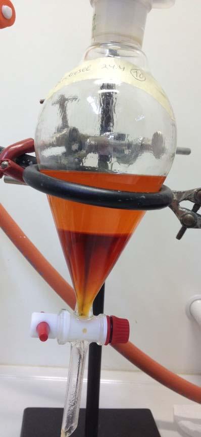 testin 3 biodiesel viimeisen pesun jälkeen.