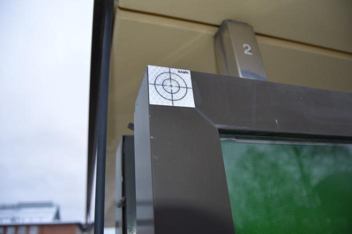 17 Näistä havainnoista muodostui keskiarvona lopullinen tähystarran sijainti. Mittasin kohteen ympärille tällä mittauskerralla kuusi tähystarraa.