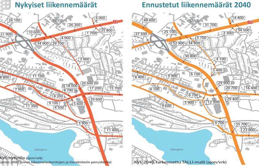 4.5.5 Vaikutukset alue- ja yhdyskuntarakenteeseen sekä yhdyskunta- ja energiatalouteen Asemakaavamuutosalue sijoittuu jo olemassa olevaan yhdyskuntarakenteeseen lähelle, noin 3 km etäisyydelle