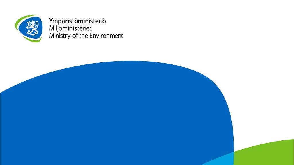 Ympäristöministeriön PIMA painopisteet