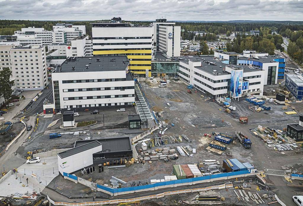 Uudstamshanke D-rakennus Vanhaa osaa Lasten ja nuorten saraala Sydänsaraala Uus päässäänkäynt Tervetuloa uudstuvaan saraalaan )) Vuonna 2020 Tays Keskussaraala on vhtysämp, valosamp ja entstäkn