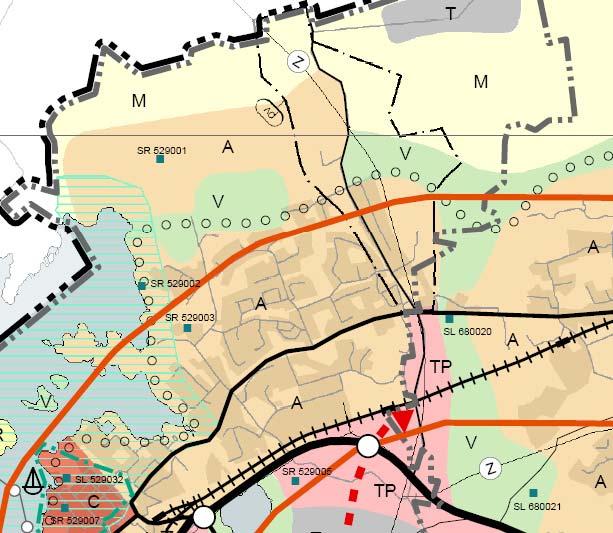 5 SUUNNITTELUTILANNE 5.1.1 Maakuntakaava Ympäristöministeriön 23.08.2004 vahvistamassa Turun kaupunkiseudun maakuntakaavassa suunnittelualue on osoitettu virkistysalueeksi (V).