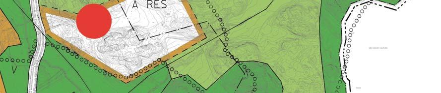 Siinä asemakaavamuutoksen alue on osoitettu asumisen reservialueeseen (A RES) sekä pohjavesialueeseen (pv).