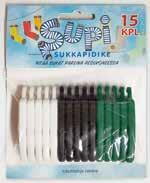 valkoinen-musta vihreä 55 punainen-keltainen-sininen 31