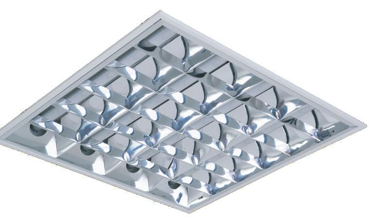 YHTEISTYÖSSÄ: Valaisin rungot T8-putkille: LED Boxeo 60 x 60 cm valaisinmoduuli 4