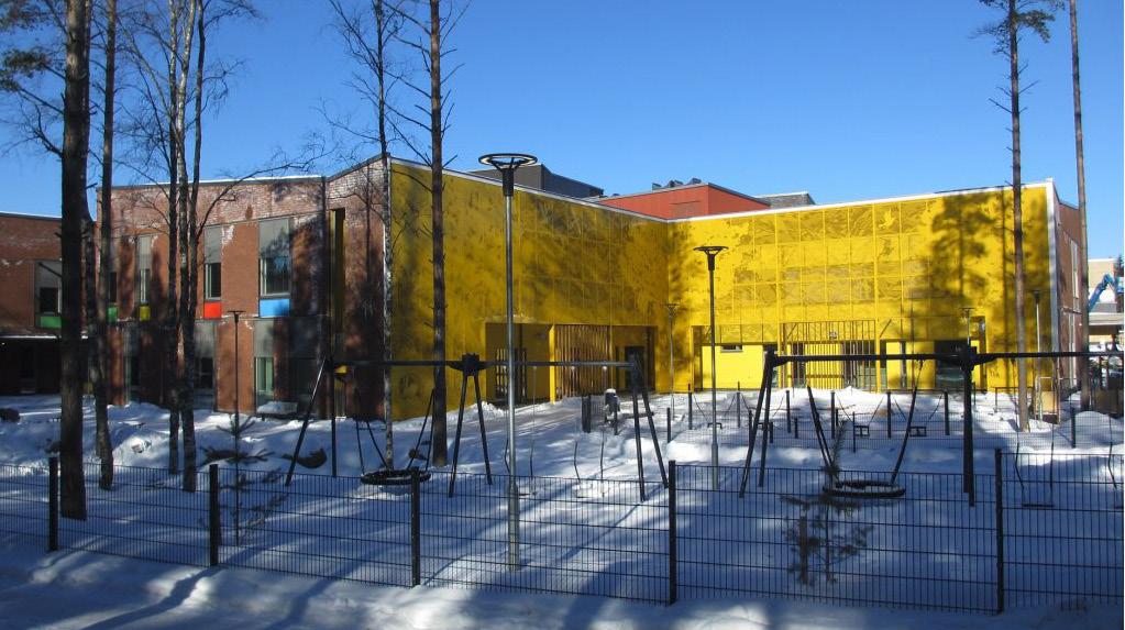 Arkkitehtisuunnittelu Arkkitehtitoimisto Lehto Peltonen Valkama Oy Valmistumisvuosi 2018 Sijainti Suomi, Tampere, Tesoma Käyttötarkoitus Peruskoulu (luokat 1 9) + esikoulu + päiväkoti + nuoriso-