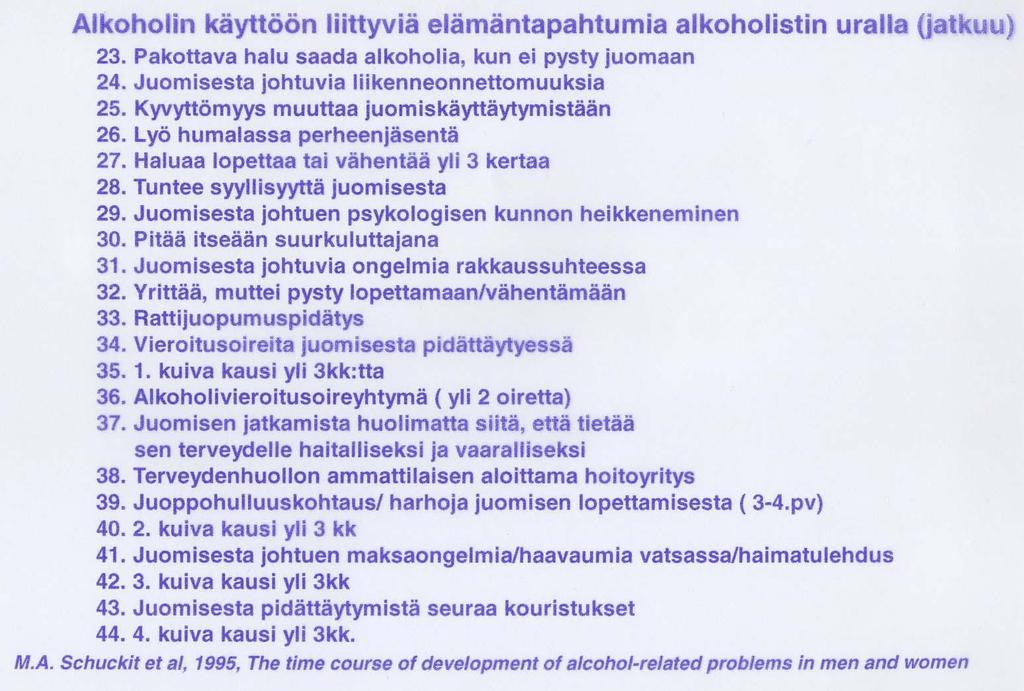 keskimäärin 7 vuotta on ollut