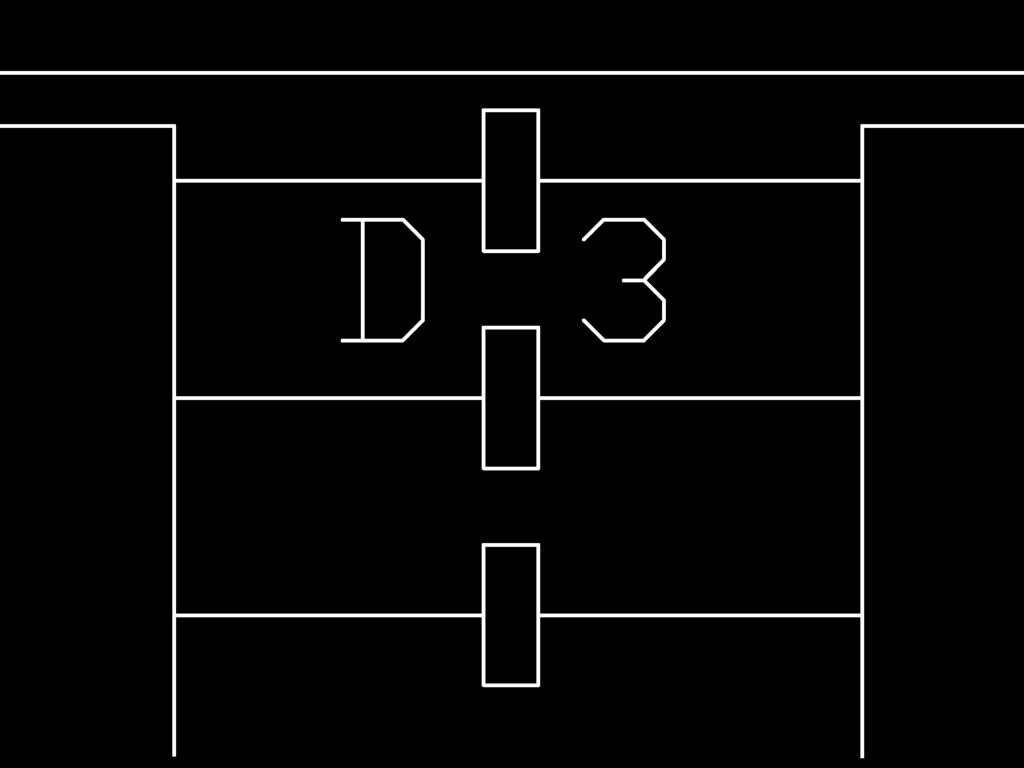 ei ole symmetrinen Väggtimret D3