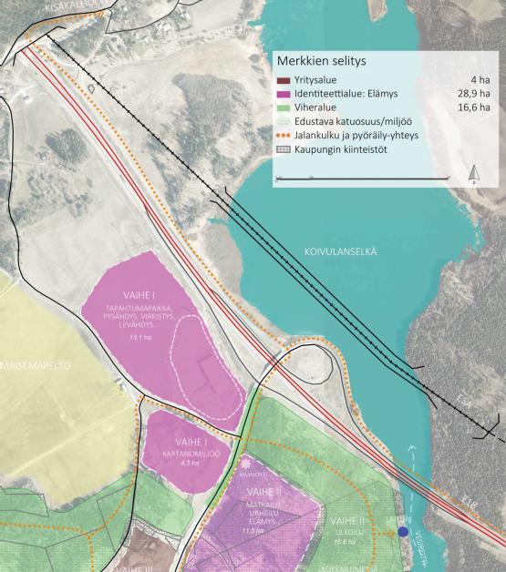 SUUNNITTELUTILANNE E18 käytävän solmukohtien kehittäminen Lohjalla,