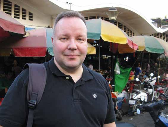 Han vill föra kyrkans medarbetare ut till samarbetskyrkorna för att visa hur missionen jobbar.