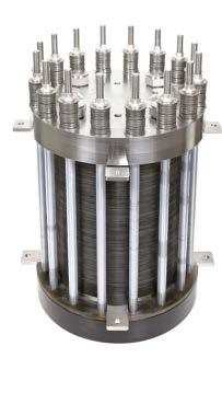 Electrolyser Stack 12 cells in one stack 65-70 C operating temperature Total power: 25.5 kw Output 4 Nm 3 H 2 /hr (0 C,1.