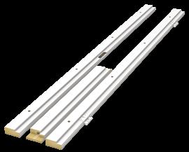 2101301050 Nordic Tile Branco seinälaatta Rektifioitu, mattavalkoinen.