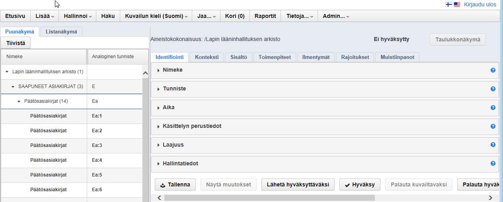 2 1. JOHDANTO Ohje n laadittu luvuttavalle viranmaiselle Kansallisarkistn luvutettavan analgisen aineistn AHAA-syöttötyön perustyökaluksi.