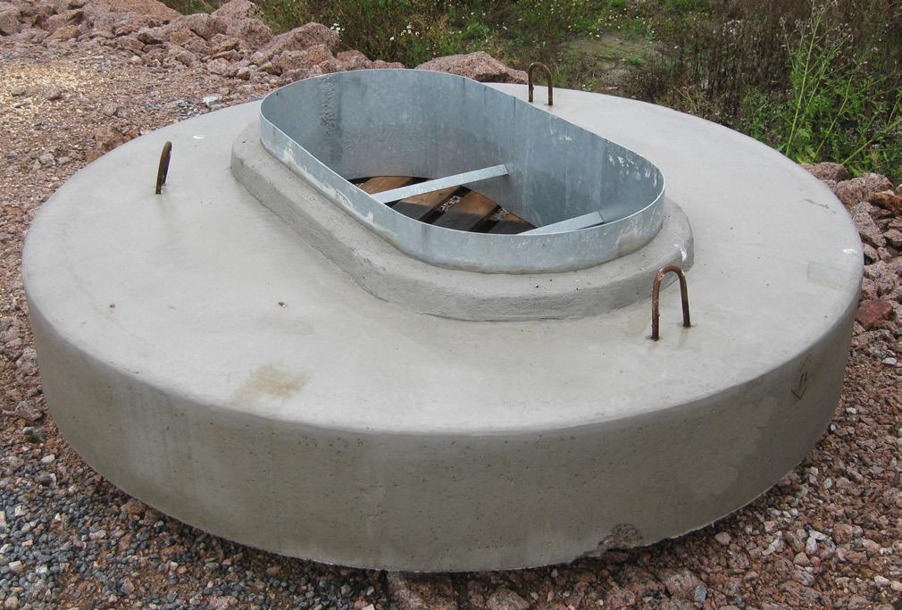 Betoniknnen ylittävä os vstkppleest leiktn pois. Helpott knsiston sennusukon vlmist betoniin.