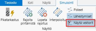 Klikkaa Työstä-painiketta Mastercam Simulator -valintaikkunan alareunasta. Lanka sahaa kappaleen kolmeen kertaan, ensin rouhien ja sitten kahdesti silittäen. 7.