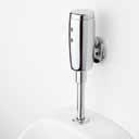 Yleisö WC Pesuallas + 6207C, 12 V Juoksuputken pituus 185 mm Hygieeninen käyttää, helppo pitää puhtaana Urinaali 6217A Termostaattihana Tilaa säästävä asennustapa 6120G, 12 V Varustettu