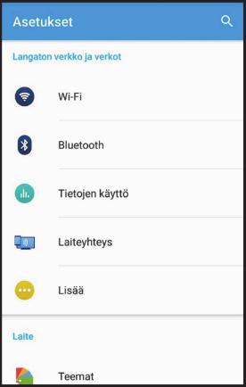 Asetusvalikoissa on puhelinmallikohtaisia eroja, joten tämä ohje ei päde suoraan kaikissa laitteissa.